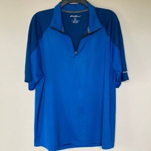 Eddie Bauer Zip-Up Polo